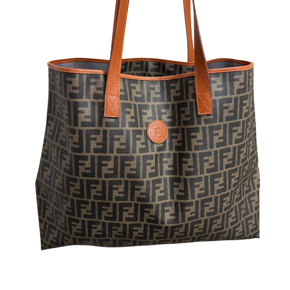 Fendi XXL huge vintage zucca tote bag shoulder bag unisex WOW